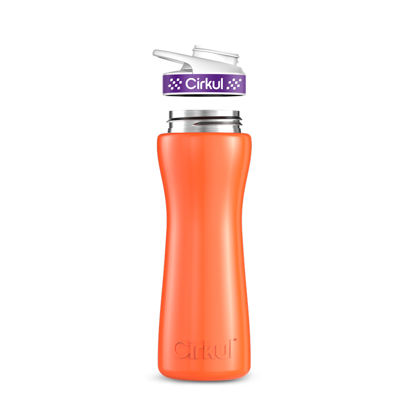 22oz. Stainless Steel Bottle & Comfort Grip Lid TIF9