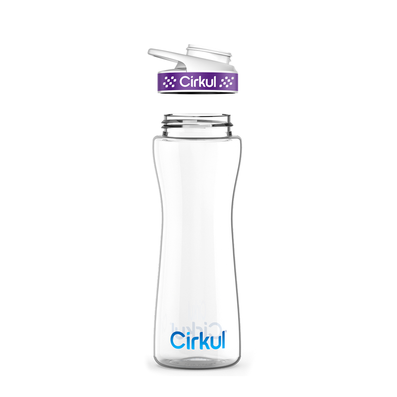 22oz. Plastic Bottle & Comfort Grip Lid DUGU