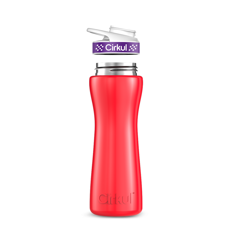 22oz. Stainless Steel Bottle & Comfort Grip Lid TIF9