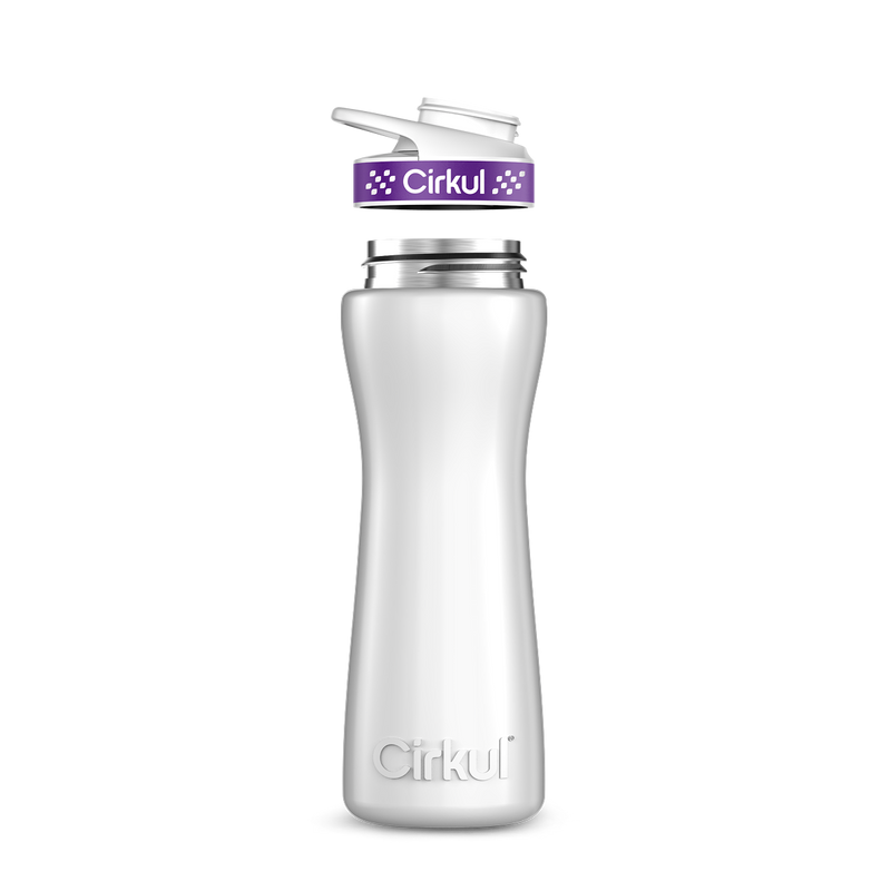 22oz. Stainless Steel Bottle & Comfort Grip Lid TIF9