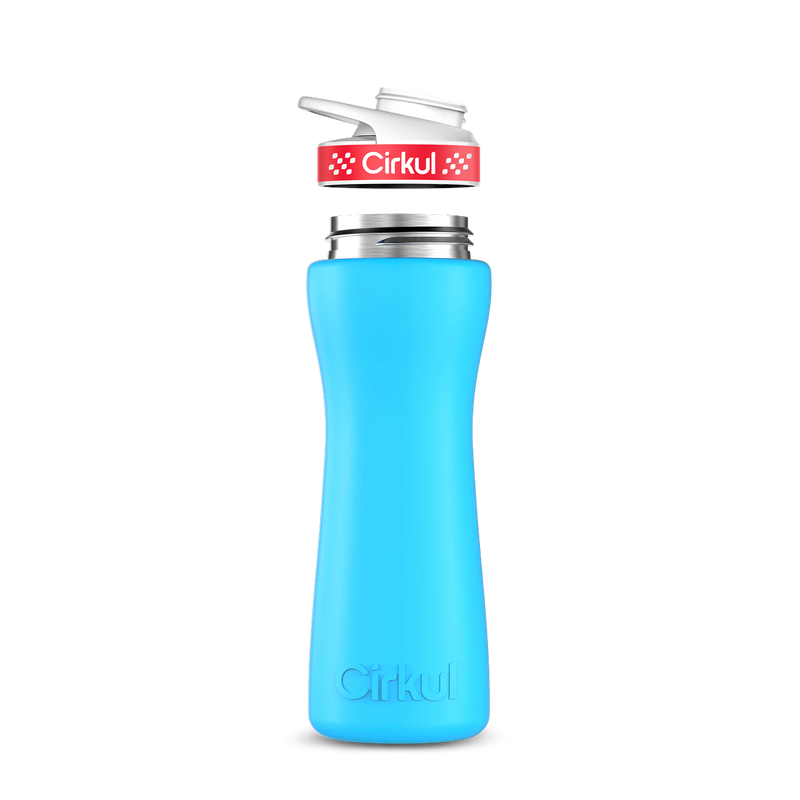 22oz. Stainless Steel Bottle & Comfort Grip Lid TIF9