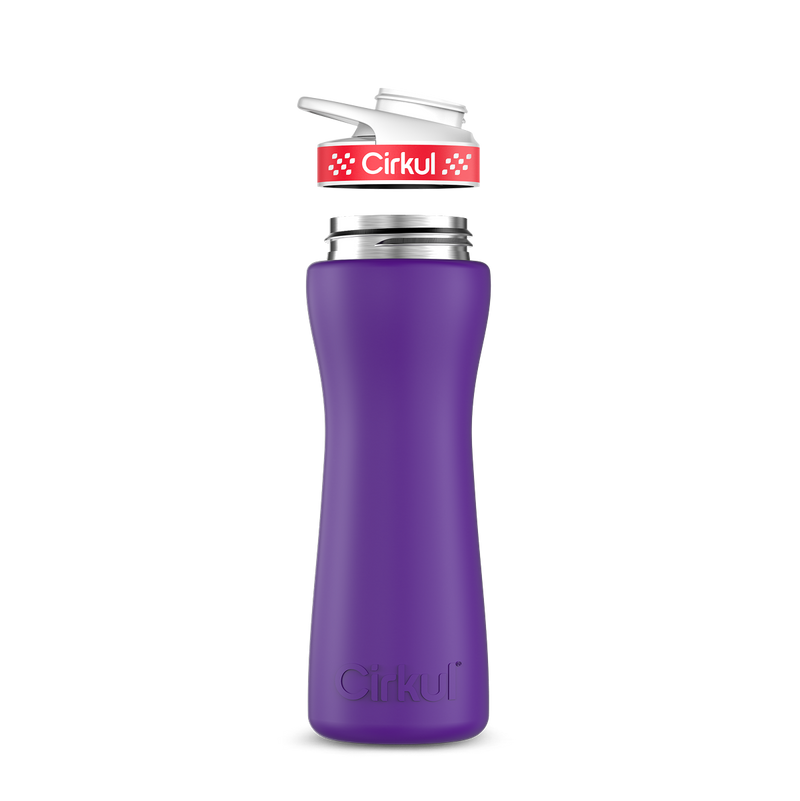 22oz. Stainless Steel Bottle & Comfort Grip Lid TIF9