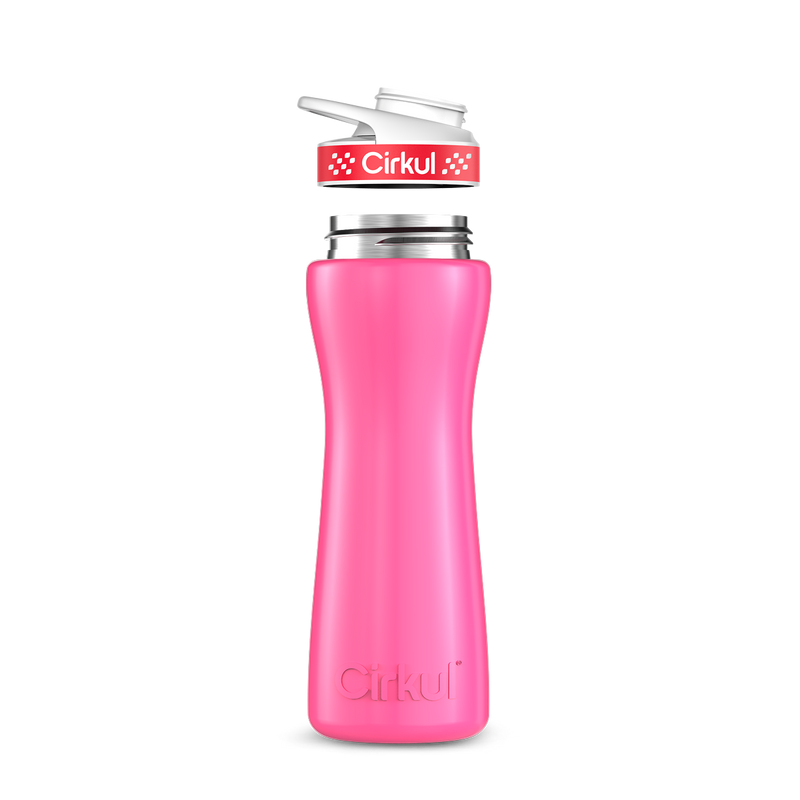 22oz. Stainless Steel Bottle & Comfort Grip Lid TIF9