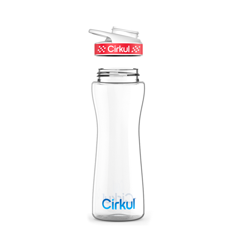 22oz. Plastic Bottle & Comfort Grip Lid DUGU