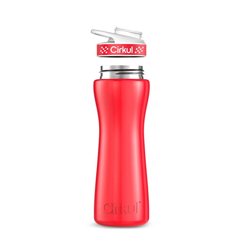 22oz. Stainless Steel Bottle & Comfort Grip Lid TIF9