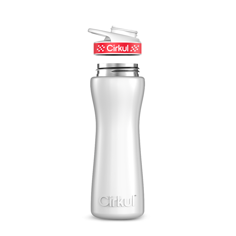 22oz. Stainless Steel Bottle & Comfort Grip Lid TIF9