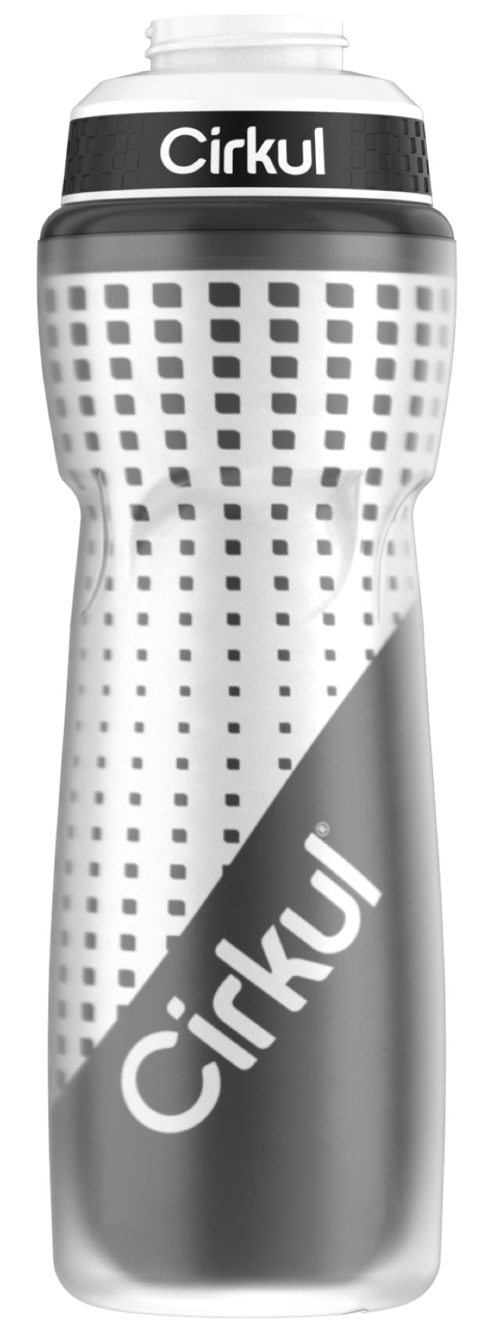 22oz. Insulated Squeeze Plastic Bottle & Sport Lid CXGW