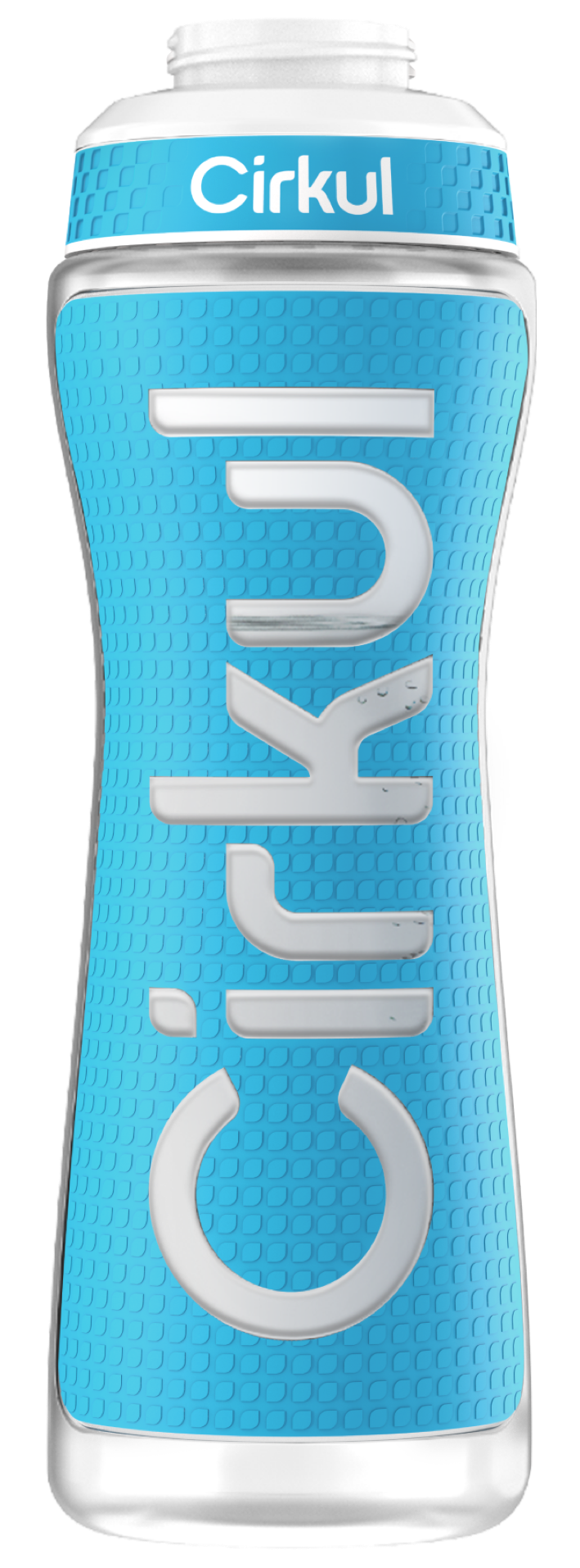 22oz. Grip Squeeze Plastic Bottle & Sport Lid UIJT