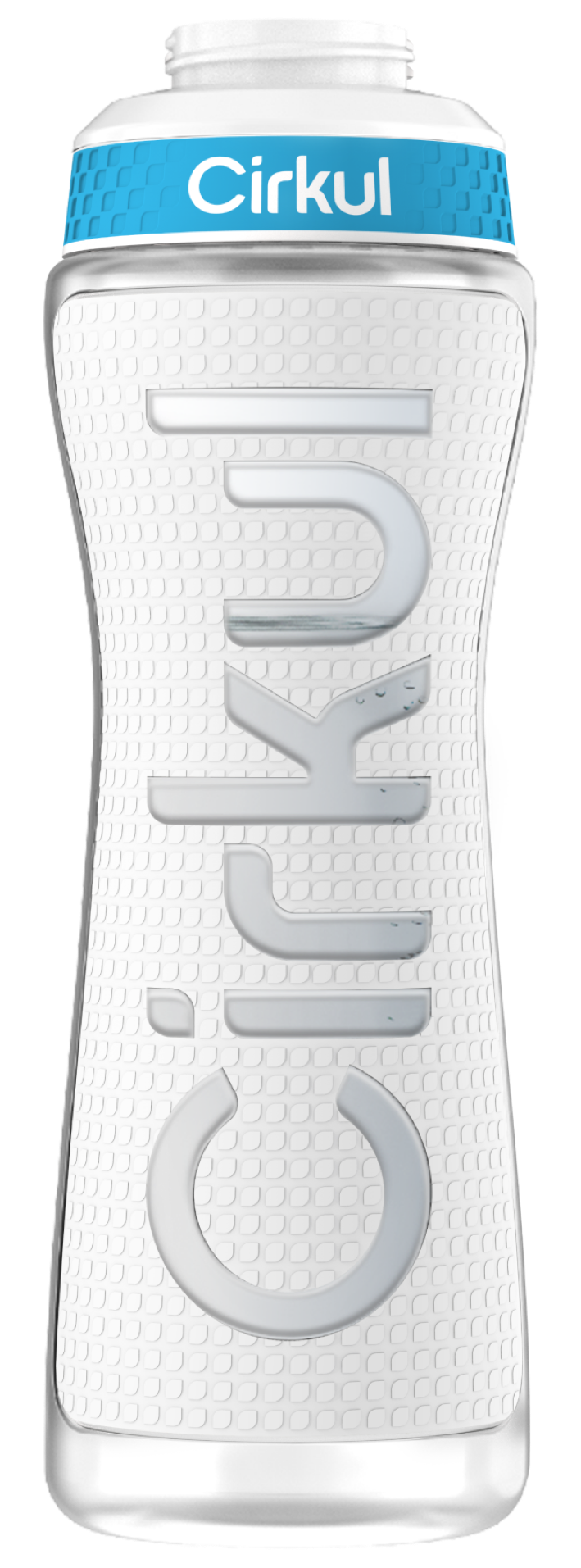 22oz. Grip Squeeze Plastic Bottle & Sport Lid UIJT