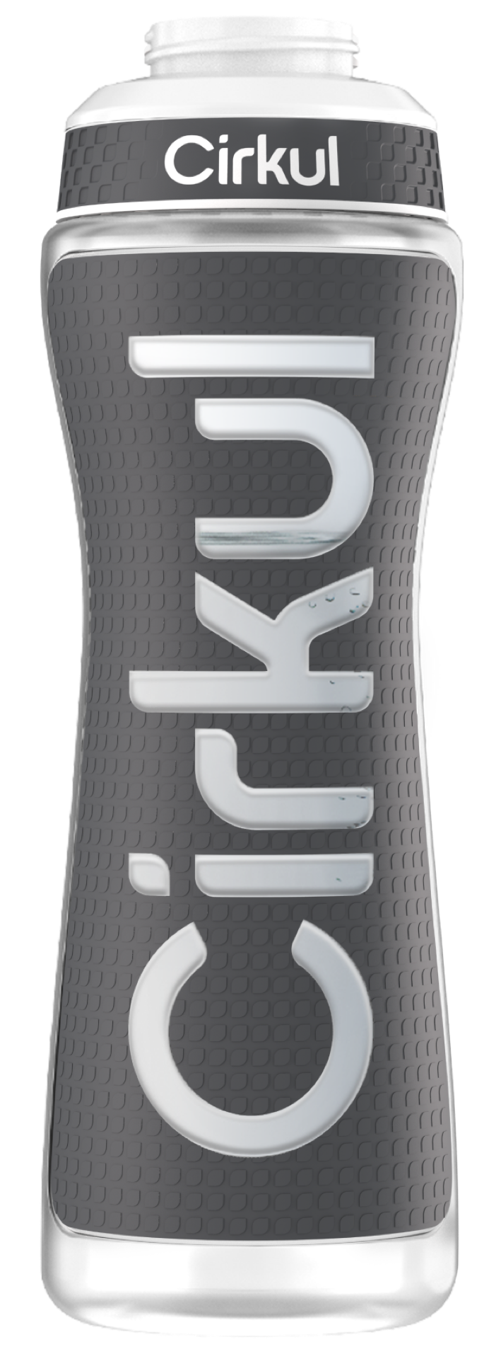 22oz. Grip Squeeze Plastic Bottle & Sport Lid UIJT
