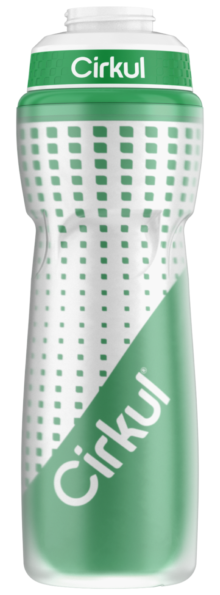 22oz. Insulated Squeeze Plastic Bottle & Sport Lid CXGW