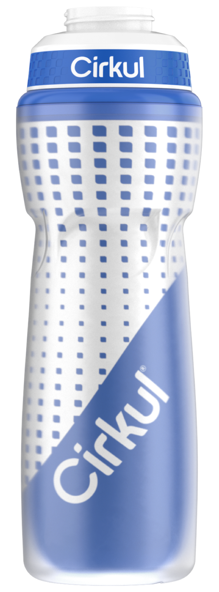 22oz. Insulated Squeeze Plastic Bottle & Sport Lid CXGW