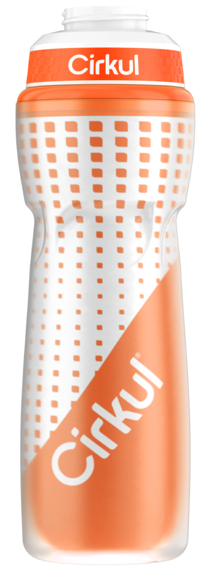 22oz. Insulated Squeeze Plastic Bottle & Sport Lid CXGW