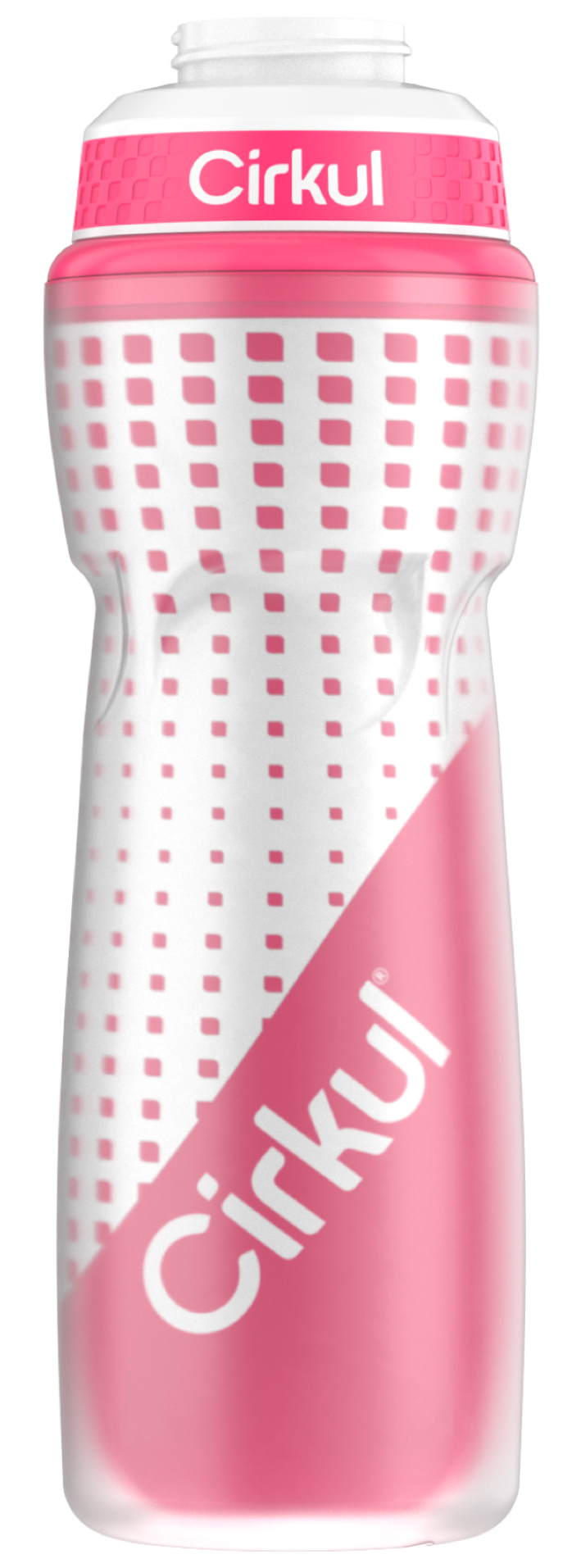 22oz. Insulated Squeeze Plastic Bottle & Sport Lid CXGW