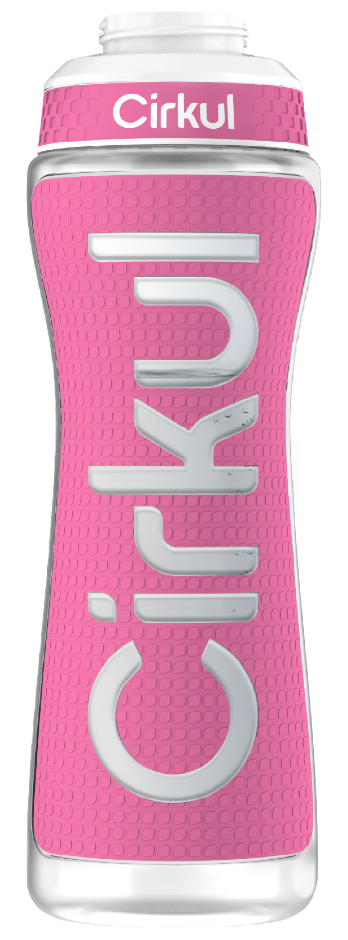22oz. Grip Squeeze Plastic Bottle & Sport Lid UIJT
