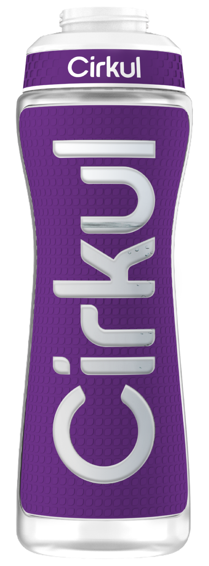 22oz. Grip Squeeze Plastic Bottle & Sport Lid UIJT