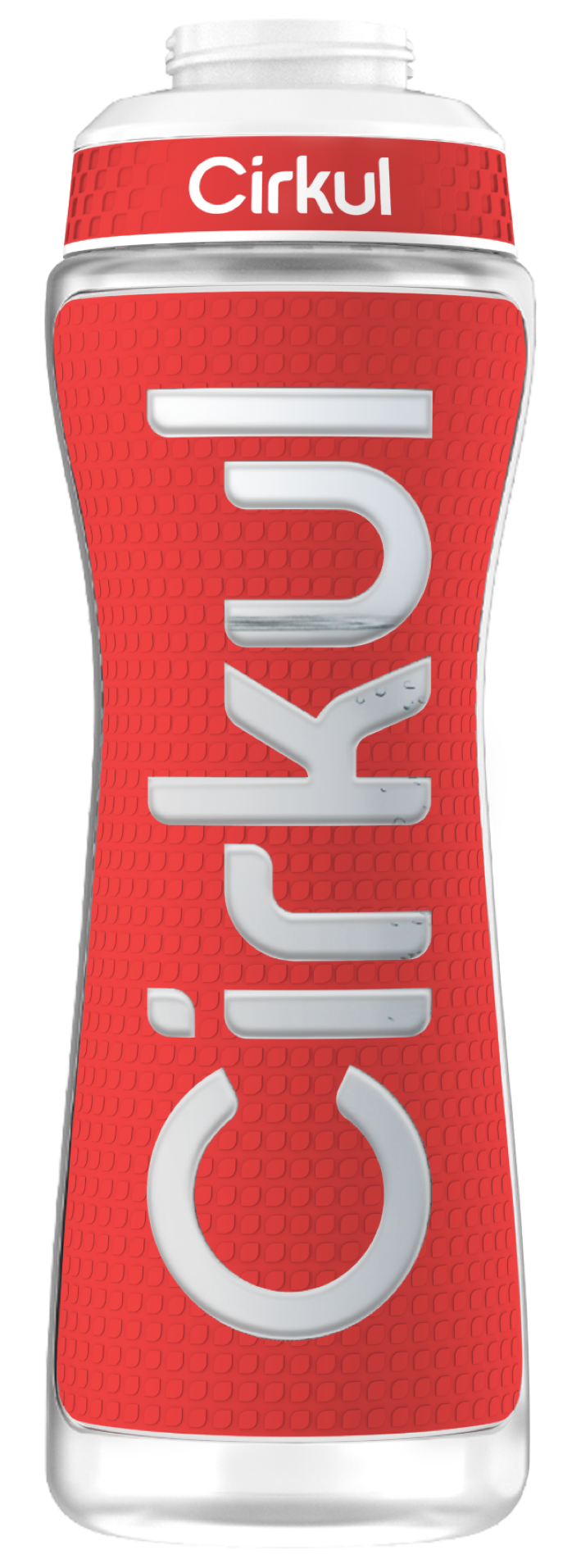22oz. Grip Squeeze Plastic Bottle & Sport Lid UIJT