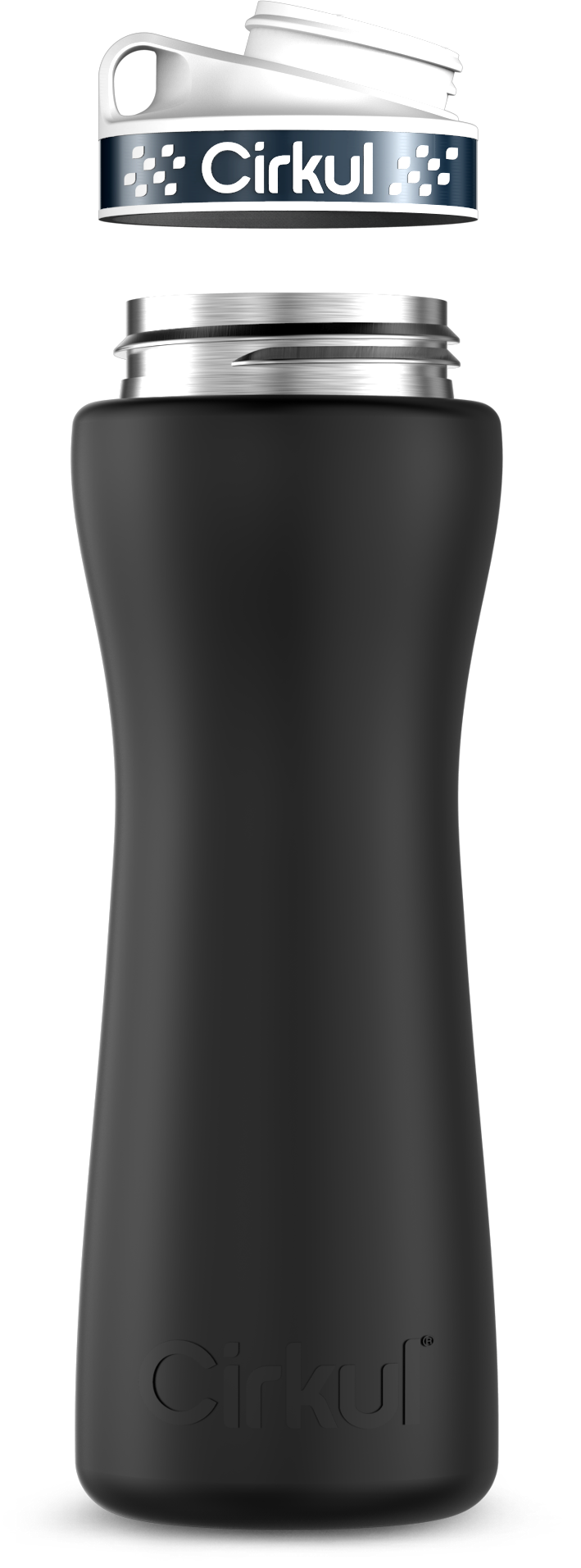 Custom 22oz. Stainless Steel Bottle & Comfort Grip Lid TQX0