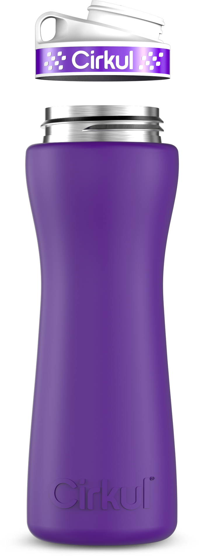 Custom 22oz. Stainless Steel Bottle & Comfort Grip Lid TQX0