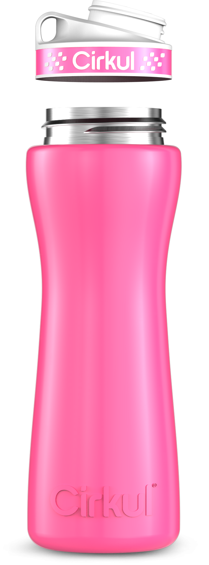 Custom 22oz. Stainless Steel Bottle & Comfort Grip Lid TQX0
