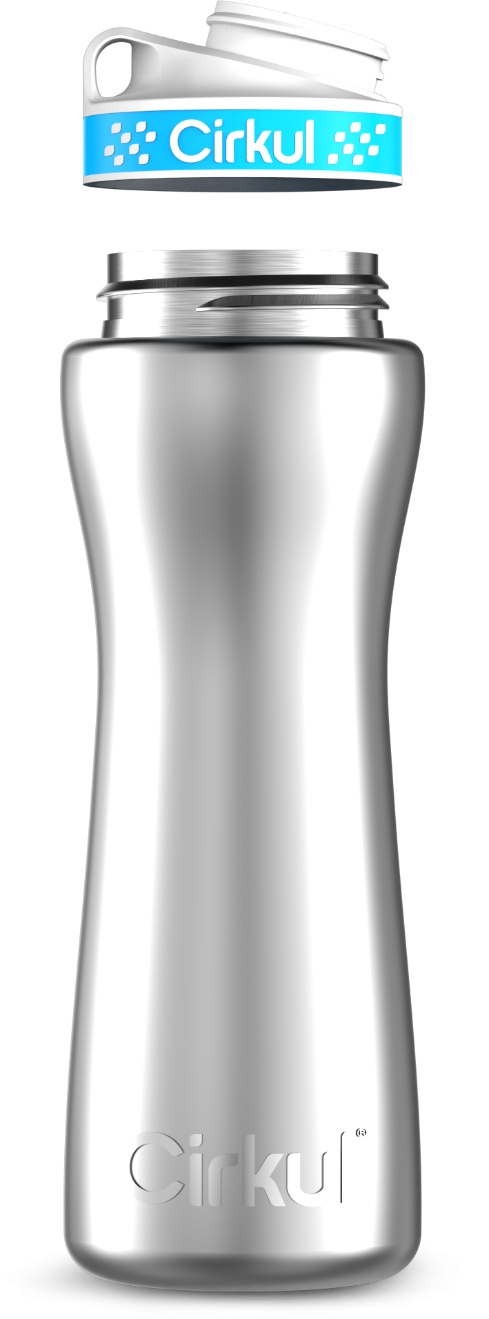 Custom 22oz. Stainless Steel Bottle & Comfort Grip Lid TQX0