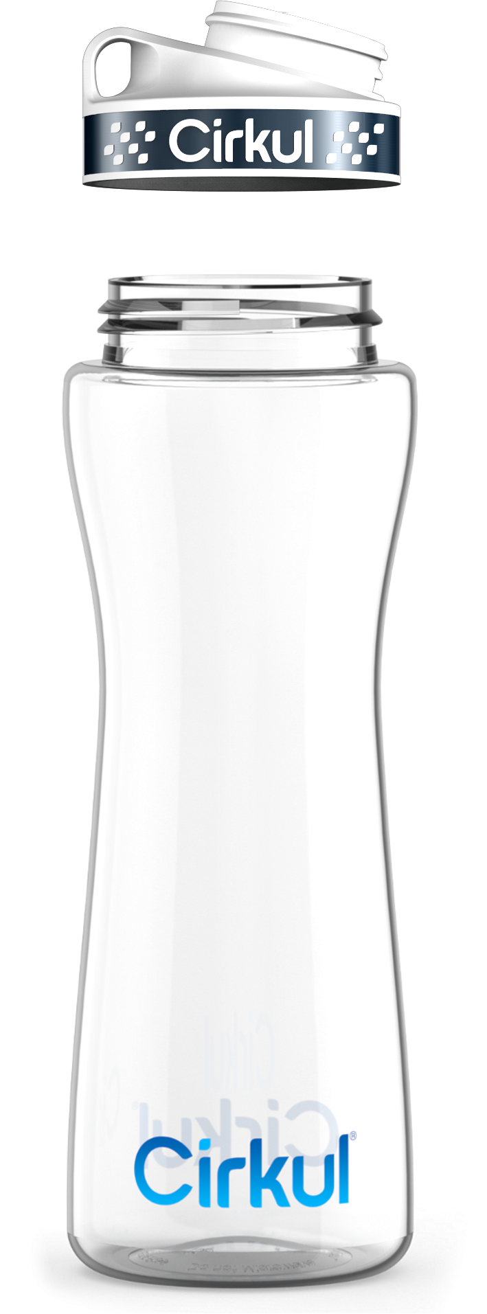 Custom 22oz. Plastic Bottle & Comfort Grip Lid RQY8