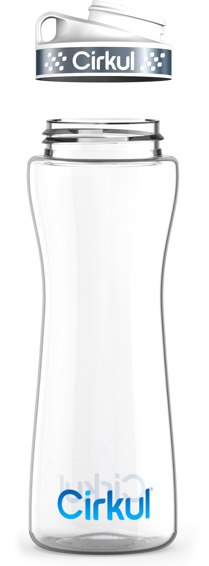 Custom 22oz. Plastic Bottle & Comfort Grip Lid RQY8