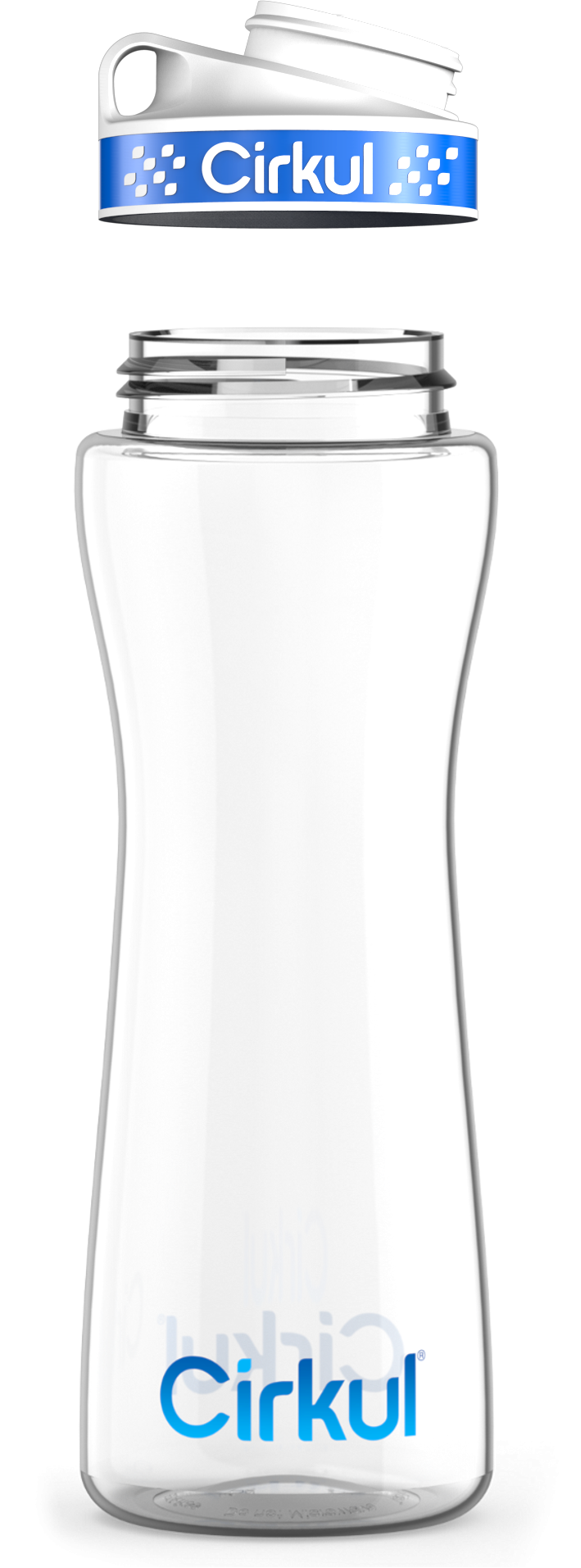 Custom 22oz. Plastic Bottle & Comfort Grip Lid RQY8