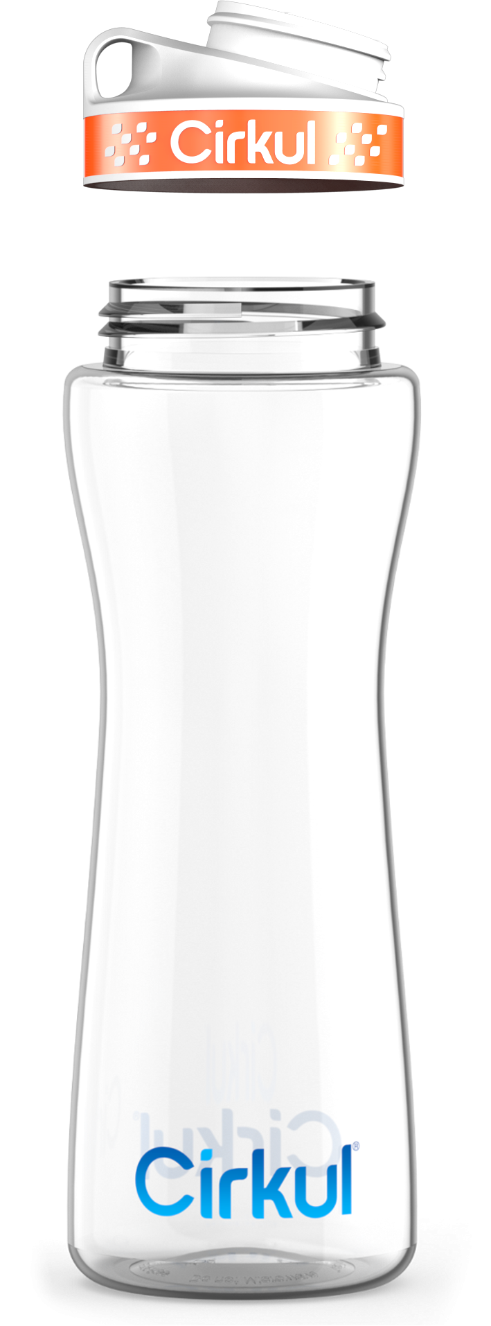 Custom 22oz. Plastic Bottle & Comfort Grip Lid RQY8