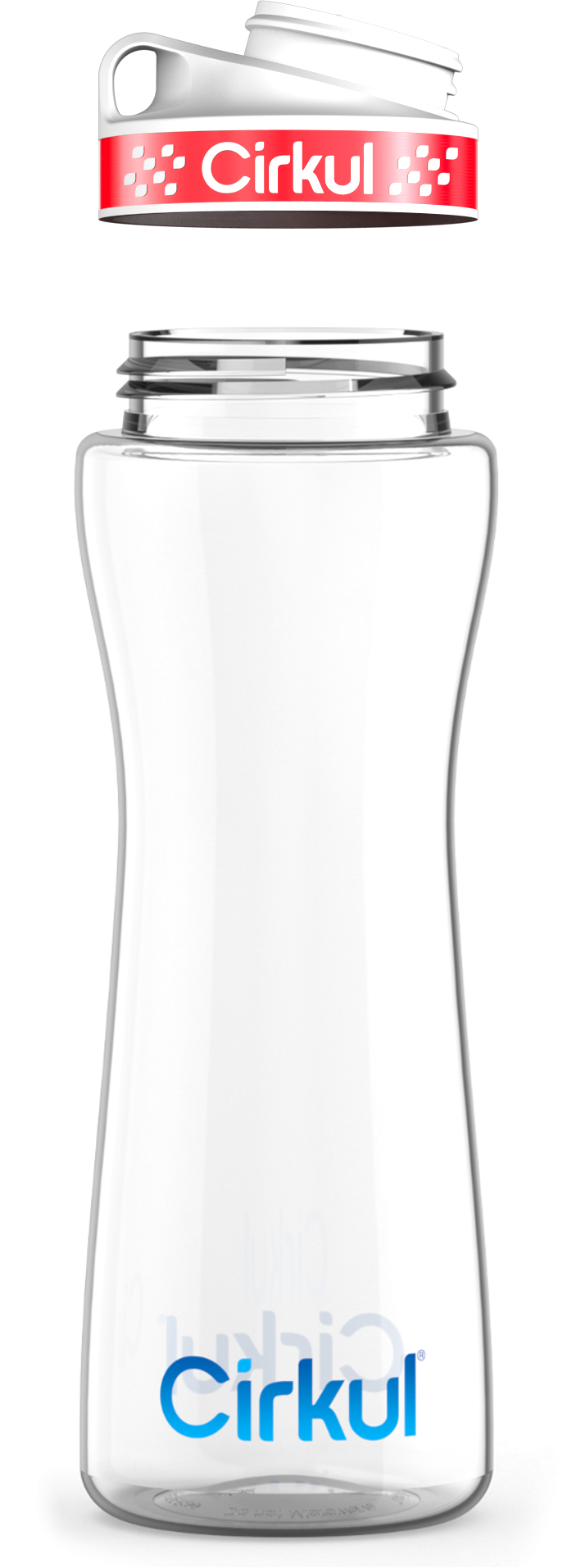 Custom 22oz. Plastic Bottle & Comfort Grip Lid RQY8