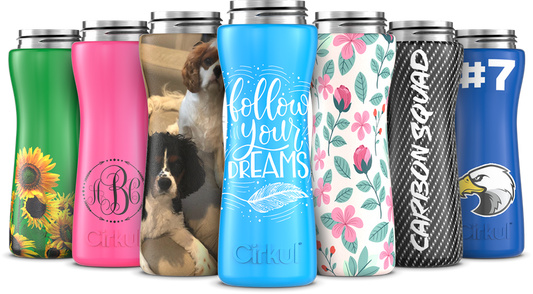 Custom 22oz. Stainless Steel Bottle & Comfort Grip Lid TQX0