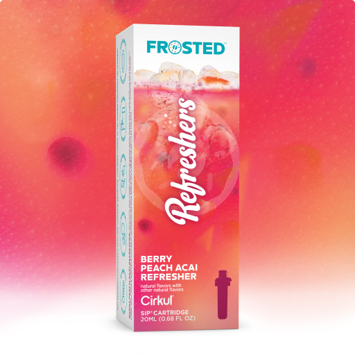 Frosted Berry Peach Acai Refresher 912E