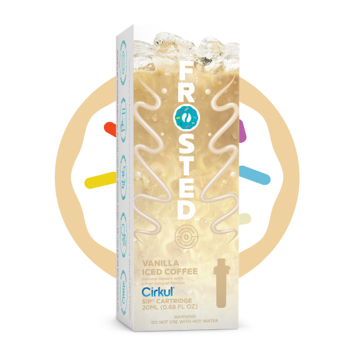 Frosted Vanilla Iced Coffee ED0U